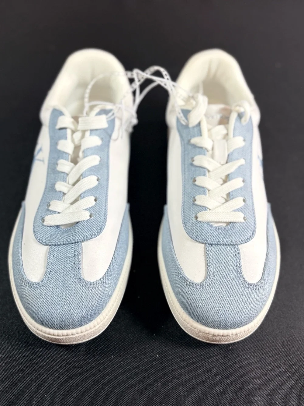 Calvin Klein women Denim Blue & White CK Accent Sneakers